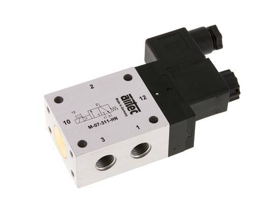 3/2 G1/4'' NC Solenoid Valve 115V AC 2.5-10bar/35.0-140psi Airtec