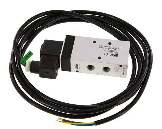 5/2 G1/4'' Magneetventiel 230V AC ATEX 2.5-10bar/35.0-140psi Airtec