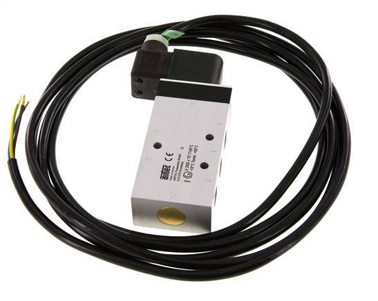 5/2 G1/4'' Magneetventiel 230V AC ATEX 2.5-10bar/35.0-140psi Airtec