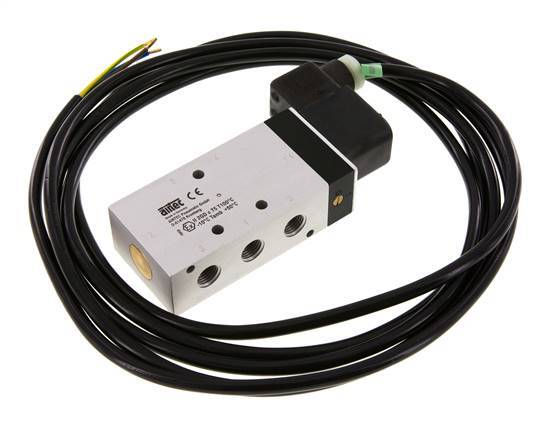 5/2 G1/4'' Magneetventiel 230V AC ATEX 2.5-10bar/35.0-140psi Airtec