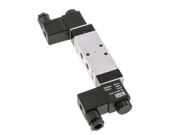 5/2 G1/8'' Bi-Stabiel Magneetventiel 24V DC 3-10bar/42-140psi Airtec