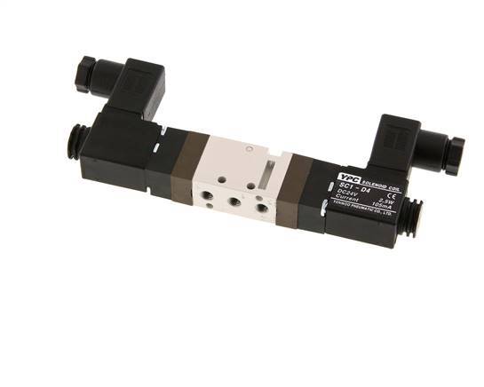 5/2 M5 Bistable Solenoid Valve 24V AC 1.5-10bar/21.0-140psi YPC