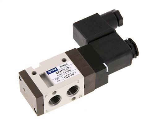 3/2 G1/4'' NO Magneetventiel 115V AC 1.5-10bar/21.0-140psi YPC