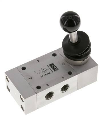 3/2 G1/4'' Handbediende Hefboom Ventiel 0-12bar/0-168psi Airtec