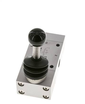 3/2 G1/4'' Handbediende Hefboom Ventiel 0-12bar/0-168psi Airtec