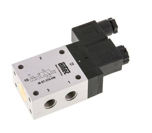 3/2 G1/4'' NC Solenoid Valve 24V AC 1.5-10bar/21.0-140psi Airtec