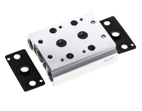 Manifold 2-Stations E.MC 5/2 5/3-weg