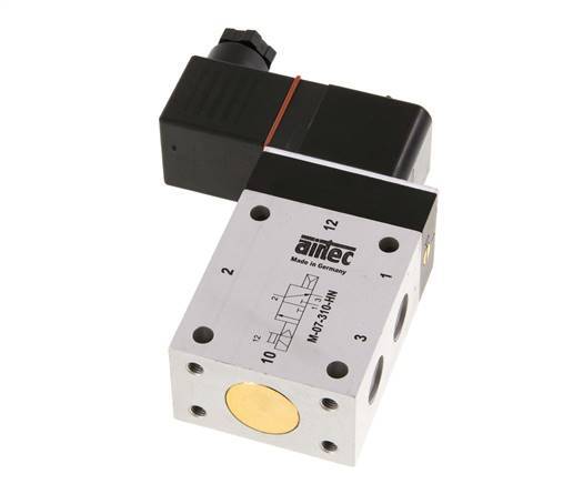 3/2 G1/4'' NC Magneetventiel 24V DC ATEX 1.5-10bar/21.0-140psi Airtec