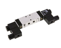 5/3 G1/8'' Pressure Center Solenoid Valve 115V AC 3-10bar/42-140psi Airtec