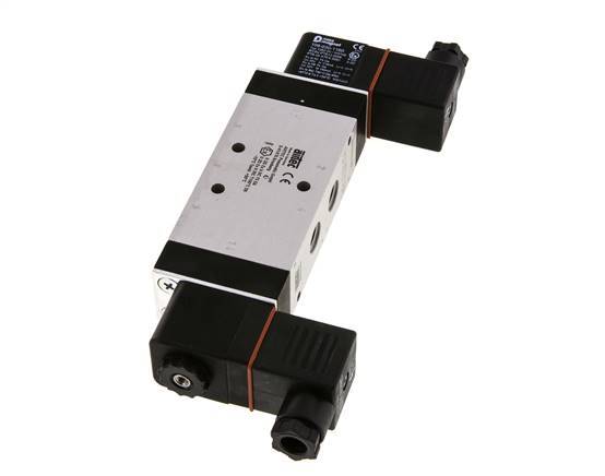 5/3 G1/4'' Uitlaat centrale Magneetventiel 24V DC ATEX 3-10bar/42-140psi Airtec