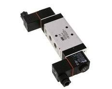 5/3 G1/4'' Uitlaat centrale Magneetventiel 24V DC ATEX 3-10bar/42-140psi Airtec