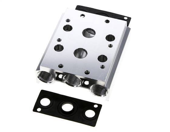 Manifold 2-Stations E.MC 5/2 5/3-weg