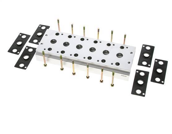 Manifold 6-Stations E.MC 5/2 5/3-weg
