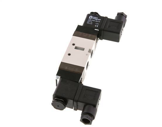 5/2 G1/4'' (G1/8'') Bi-Stabiel Magneetventiel 24V DC 1.5-10bar/21.0-140psi YPC