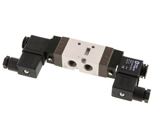 5/2 G1/4'' (G1/8'') Bi-Stabiel Magneetventiel 24V DC 1.5-10bar/21.0-140psi YPC