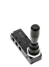 5/3 G1/8'' Midden Gesloten Handbediend Hefboom Ventiel Ventiel Detent 0-8bar/0-112psi E.MC