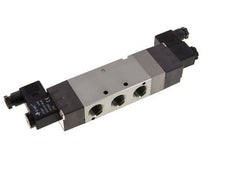 5/3 G1/2'' Pressure Center Solenoid Valve 24V AC 1.5-8bar/21.0-112psi E.MC