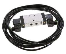 5/3 G1/4'' Midden Gesloten Magneetventiel 230V AC ATEX 3-10bar/42-140psi Airtec