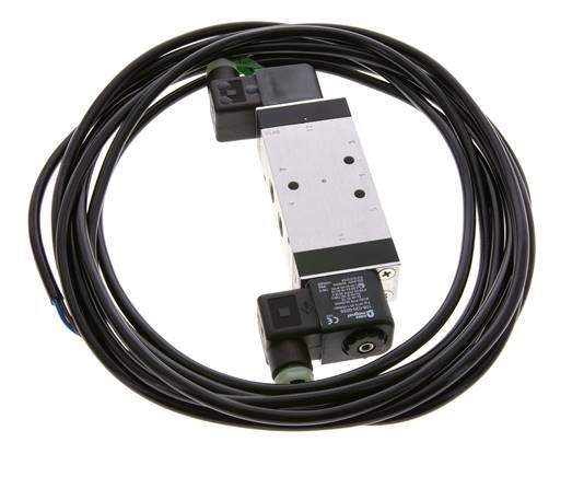 5/3 G1/4'' Midden Gesloten Magneetventiel 230V AC ATEX 3-10bar/42-140psi Airtec