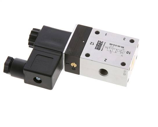 3/2 G1/8'' Solenoid Valve External Pilot 115V AC -0.95-10bar/-13.2-140psi Airtec