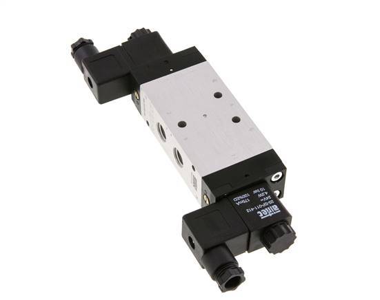 5/3 G1/4'' Midden Gesloten Magneetventiel 24V AC 3-10bar/42-140psi Airtec