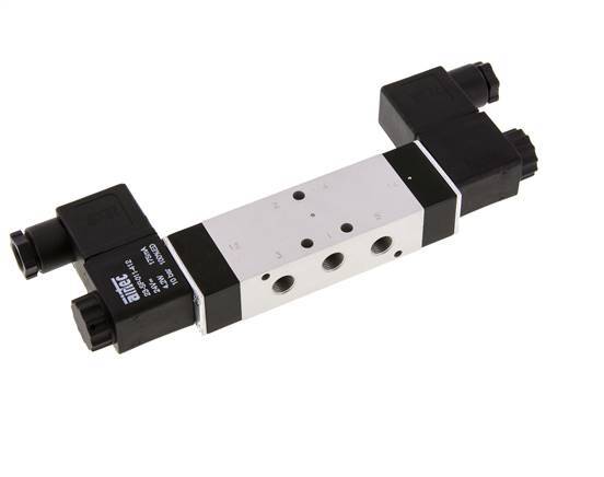 5/3 G1/8'' Middendruk Magneetventiel 24V AC 3-10bar/42-140psi Airtec