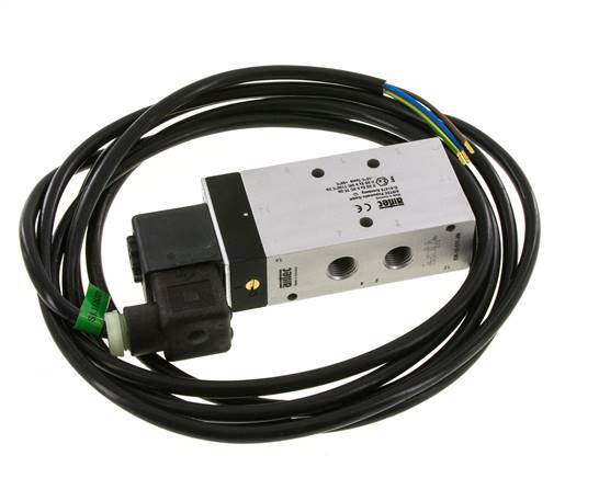 5/2 G1/4'' Magneetventiel 24V DC ATEX 2.5-10bar/35.0-140psi Airtec