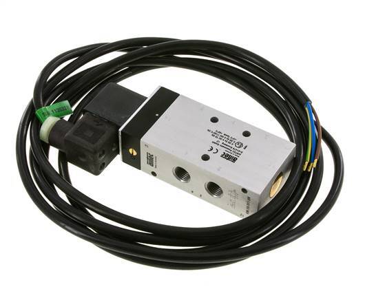 5/2 G1/4'' Magneetventiel 24V DC ATEX 2.5-10bar/35.0-140psi Airtec