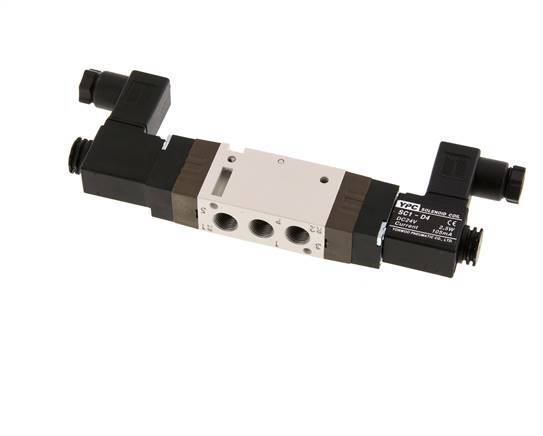 5/2 G1/8'' Bi-Stabiel Magneetventiel 12V DC 1.5-10bar/21.0-140psi YPC