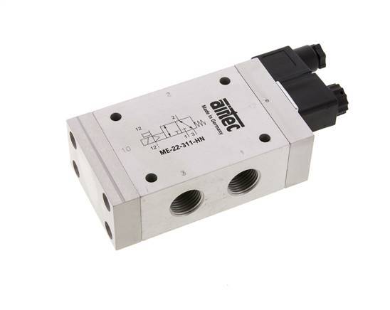 3/2 G1/2'' (G1/8'') Magneetventiel Extern 230V AC 0-10bar/0-140psi Airtec
