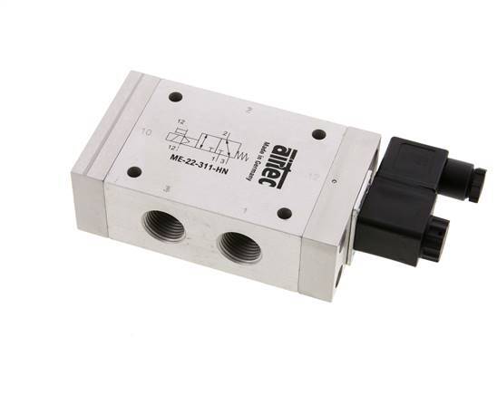 3/2 G1/2'' (G1/8'') Magneetventiel Extern 230V AC 0-10bar/0-140psi Airtec
