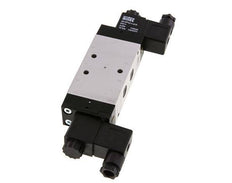 5/3 G1/4'' Pressure Center Solenoid Valve 115V AC 3-10bar/42-140psi Airtec