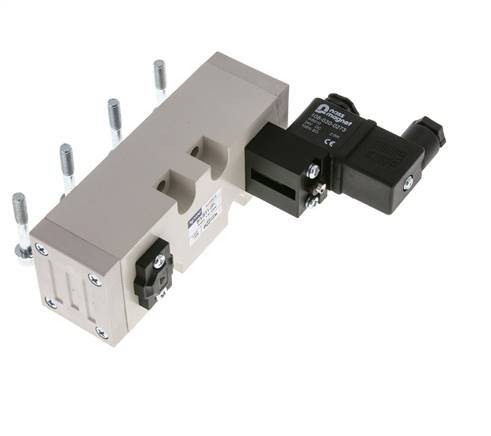 5/2 ISO 5599-2 Solenoid Valve 24V DC 1.5-10bar/21.0-140psi YPC