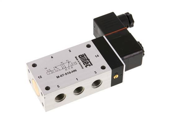 5/2 G1/4'' Magneetventiel 24V DC ATEX 1.5-10bar/21.0-140psi Airtec