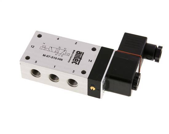 5/2 G1/4'' Magneetventiel 24V DC ATEX 1.5-10bar/21.0-140psi Airtec