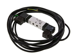 5/3 G1/8'' Middenuitlaat Magneetventiel 230V AC ATEX 3-10bar/42-140psi Airtec