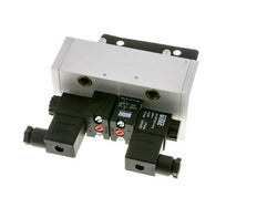 5/3 ISO 5599-3 Middenuitlaat Magneetventiel 24V DC 3-10bar/42-140psi Airtec