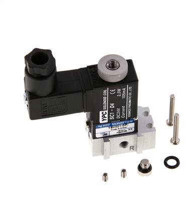 3/2 M5 NO Magneetventiel 24V AC 0-8bar/0-112psi YPC