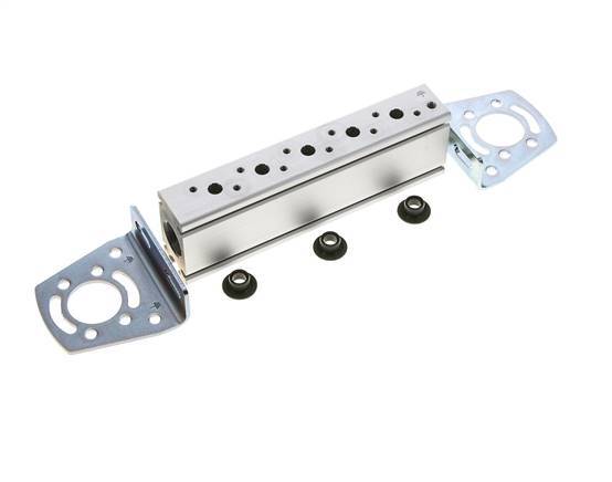 2xG3/8'' Manifold 5-Station Festo 576366 VABM-B10-20-G38-5-P53