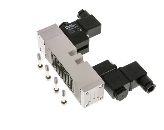 5/3 ISO 5599-1 Center Closed Solenoid Valve 115V AC 2-10bar/28-140psi YPC
