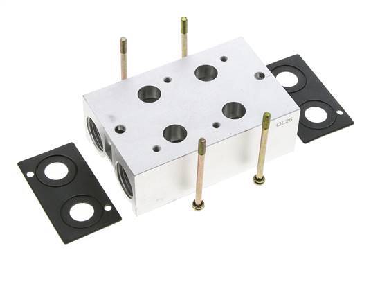 Manifold 2-Stations E.MC 3/2-weg