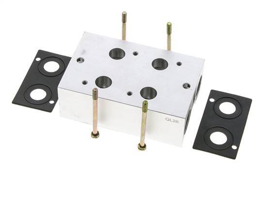 Manifold 2-Stations E.MC 3/2-weg