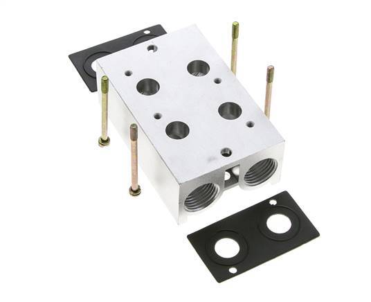 Manifold 2-Stations E.MC 3/2-weg