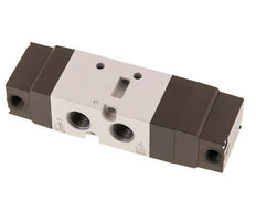 5/3 G1/4 '' (G1/8 '') Middenuitlaat Luchtgestuurd Ventiel 2-10bar/28-140psi YPC