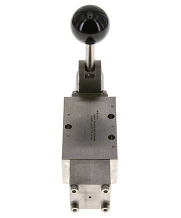 5/2 G1/4'' Handbediend Hefboom Ventiel RVS Detent -0.95-12bar/-13.2-168psi