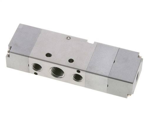 5/3 G1/4'' (G1/8'') Midden Gesloten Luchtgestuurd Ventiel 1.5-8bar/21.0-112psi E.MC