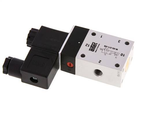 3/2 G1/8'' NC Magneetventiel 12V DC 3-10bar/42-140psi Airtec