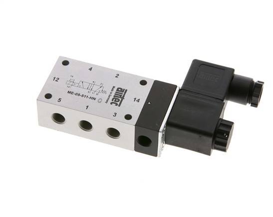 5/2 G1/8'' Magneetventiel Extern 12V DC -0.95-10bar/-13.2-140psi Airtec