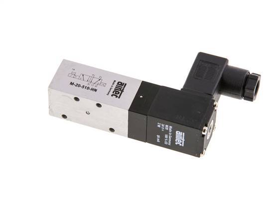 5/2 M5 Magneetventiel 12V DC 2.5-8bar/35.0-112psi Airtec
