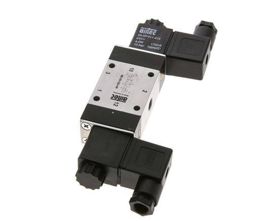 3/2 G1/8'' Bi-Stabiel Magneetventiel Extern Gestuurd 24V DC 0-10bar/0-140psi Airtec